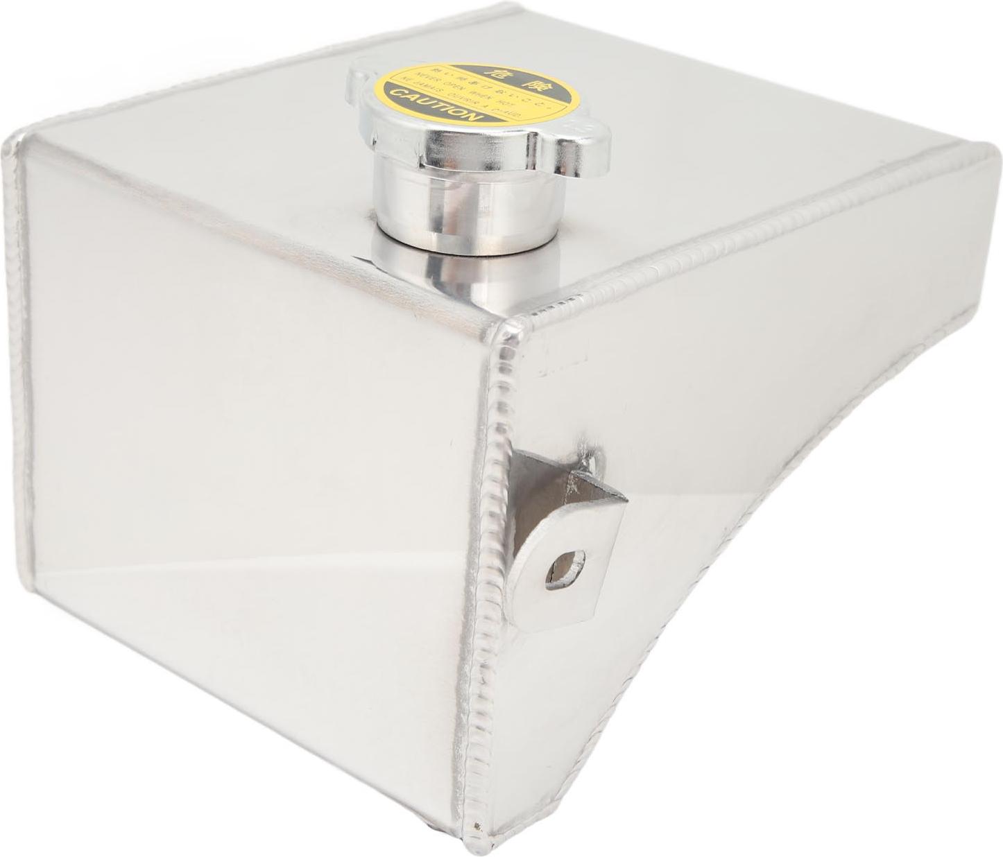 Gistuch Kühlmittel-Überlaufbehälter-Set, Auslaufschutz, Aluminium-Kühlererweiterung für S13, alle Modelle, Silber