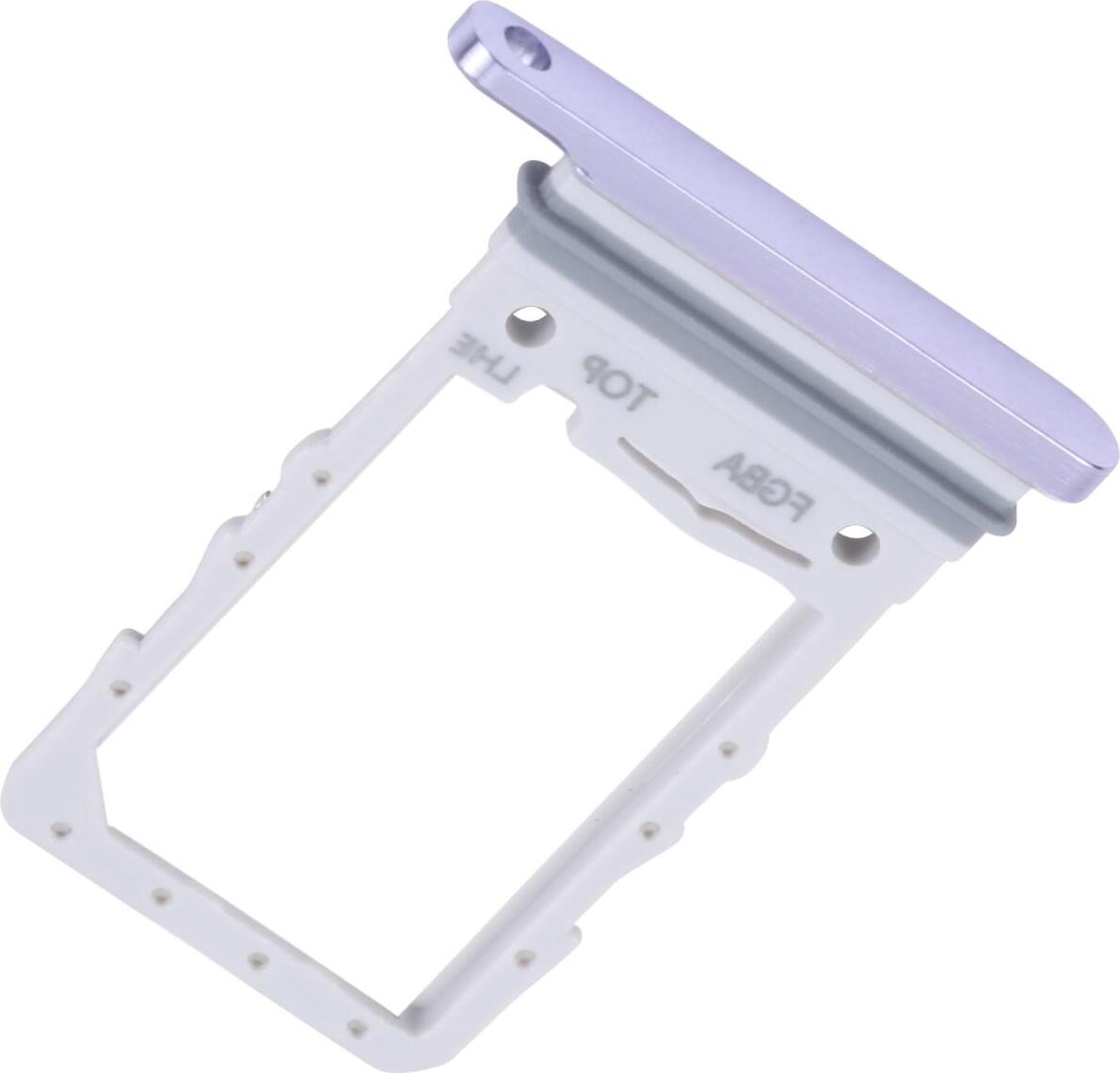 Simkartenhalter passend für Samsung Galaxy Z Flip4 (SM-F721B), Nano-SIM-Karten Slot, Serviceware, Bora Lila GH98-47715B