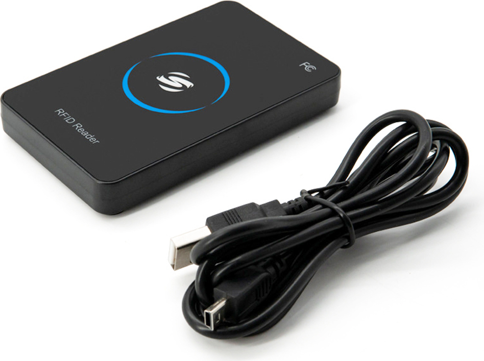 Annadue Lettore RFID USB W81 - 125kHz/134,2kHz Per Smart Card EMID E FDX-B - Plug And Play