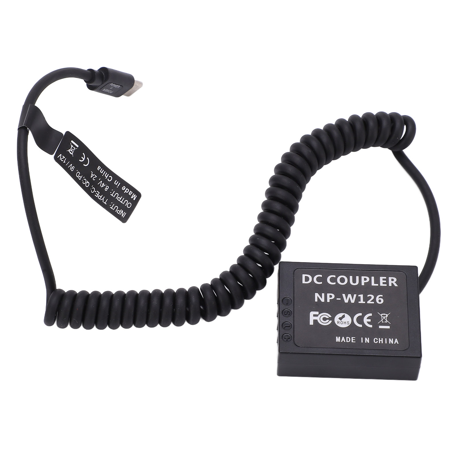 Cocosity Dummy-Akku,Vollständig dekodierter Dummy-Akku,NP-W126 Dummy-Akku,NP-W126 Akku,Fake-Akku für Fuji,Dummy-Akku für Fuji