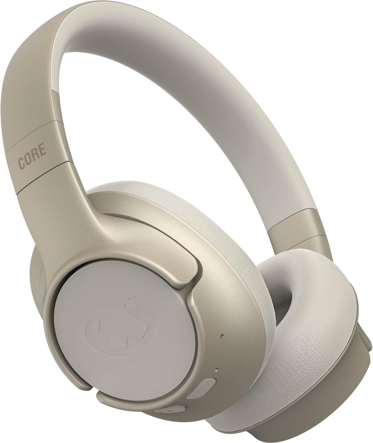 Slúchadlá Bluetooth cez ucho s mikrofónom ENC (perfektné hovory), bezdrôtové slúchadlá s ovládaním hlasitosti a tlačidlami prehrávania/pozastavenia, 45 h prehrávania