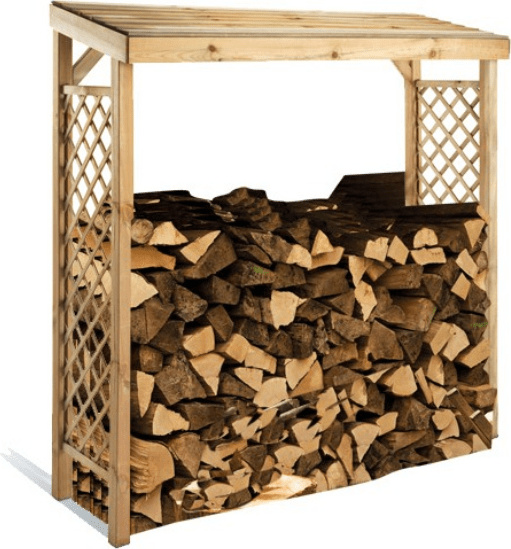 Holzschuppen 1.96m3 - 1.8x0.64m - H.1.8m - Imprägniert