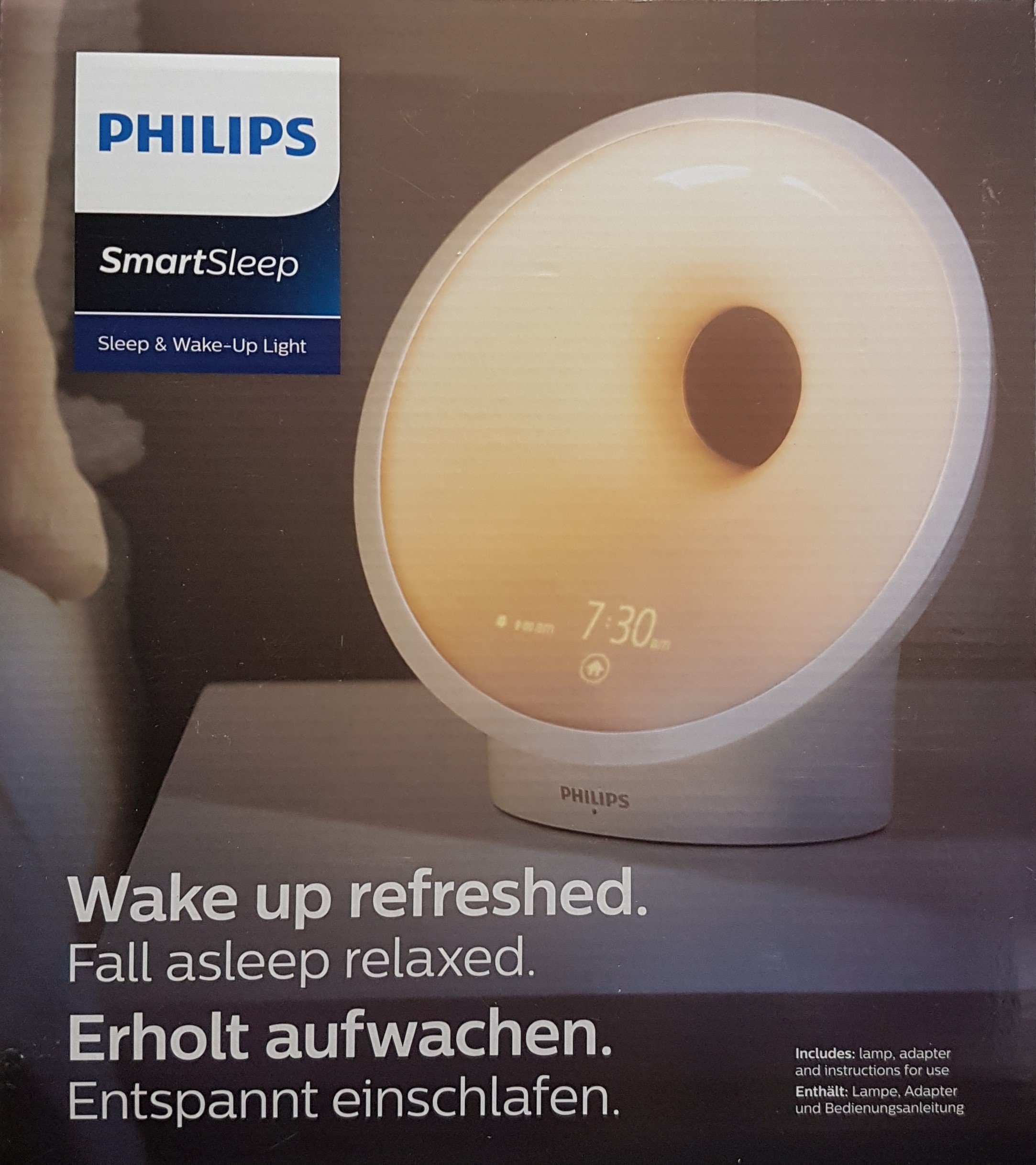 Philips HF3650/01 Wake-up Light Tageslichtlampe weiß