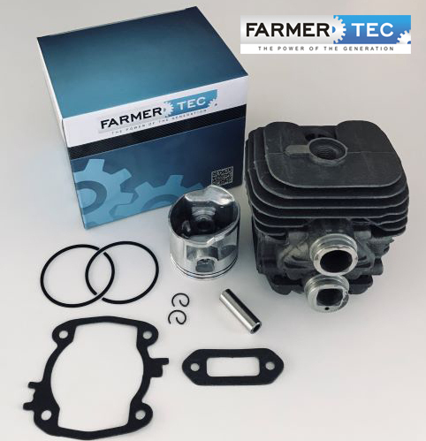 Pièce Découpeuse Disque TS410 TS420 Kit Cylindre Piston Pour STIHL TS410 TS420 - 16 Pièces, Alliage Chrome Nikasil Bougie Allumage