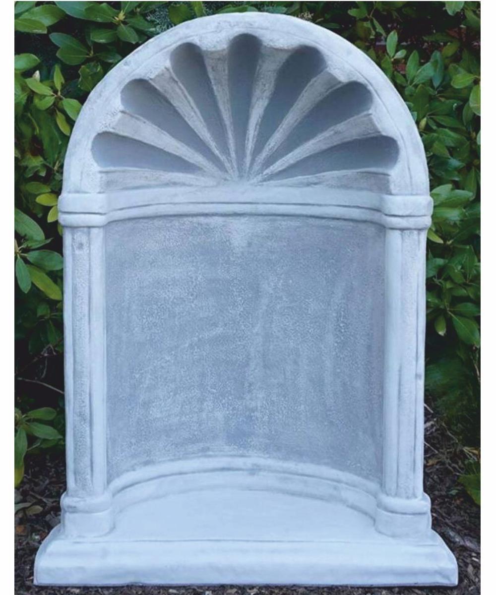 Casa Padrino Jugendstil Garten Deko Beton Kapelle Grau H. 94 cm