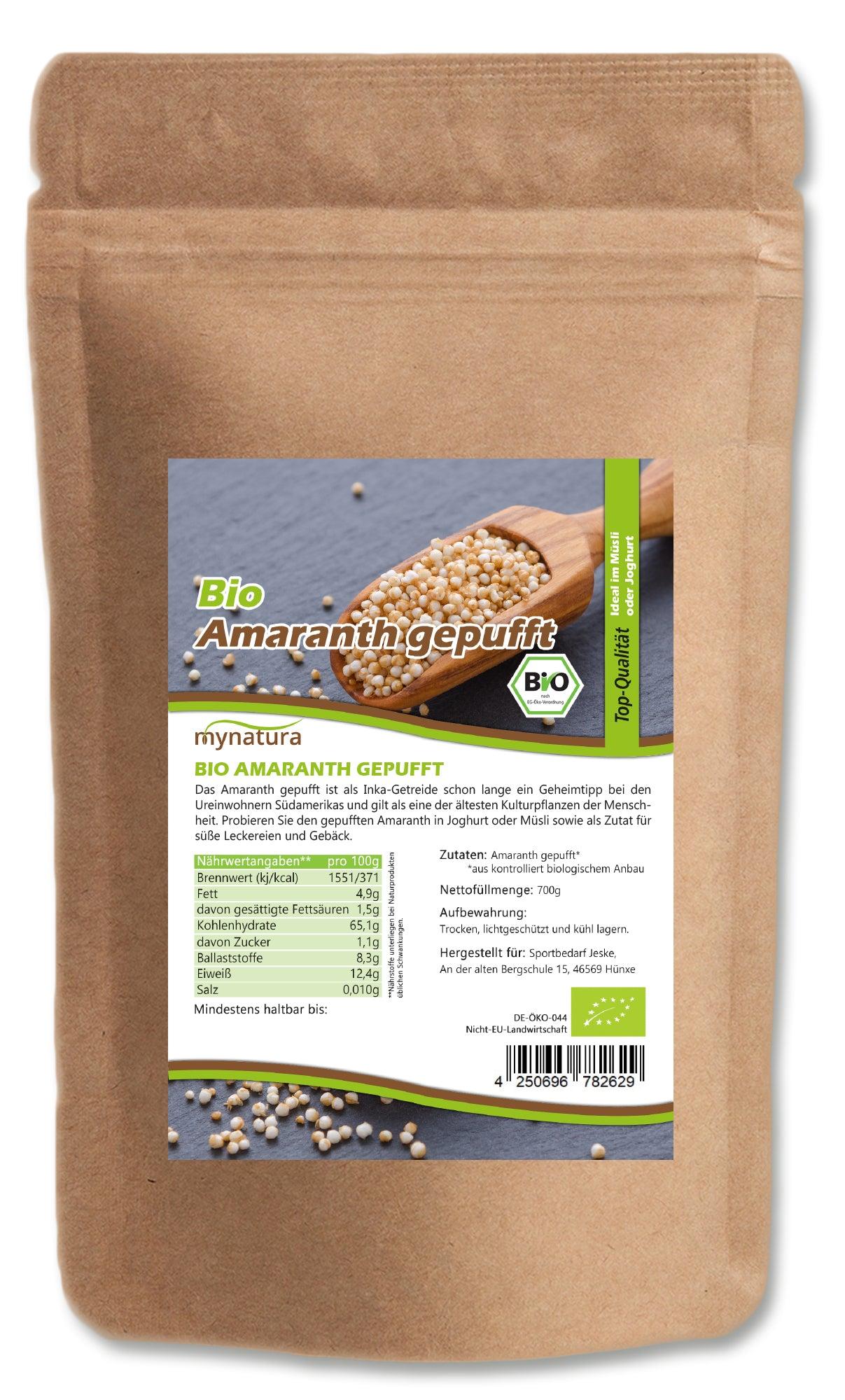 My natura Mynatura Amaranth gepufft - 700g - 1 Beutel (700g)