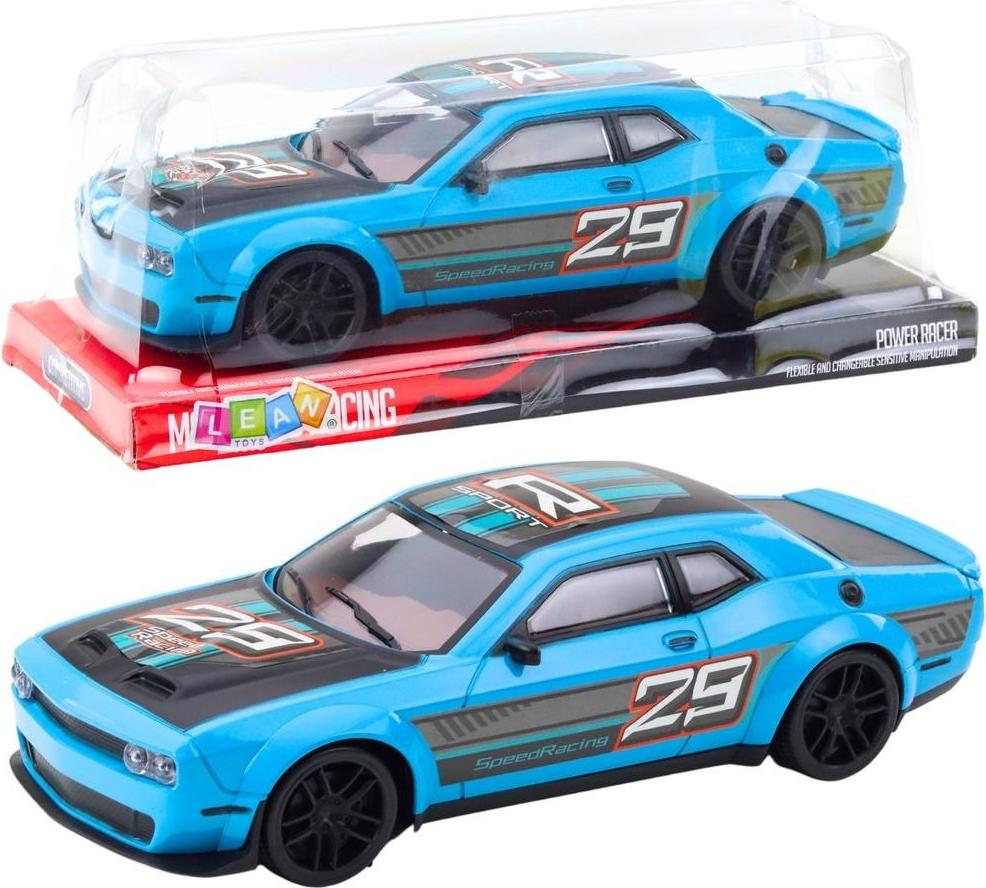 Lean Sportwagen Mit Hinterradantrieb Blau