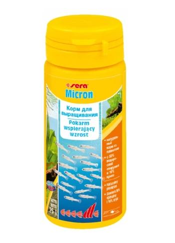 sera Micron Nature, Zierfisch, Trockenfischfutter, Vitamin A, Vitamin B1, Vitamin B2, Vitamin C, Vitamin D3, Vitamin E, Medium, 56,6%, 10,3% 4,99