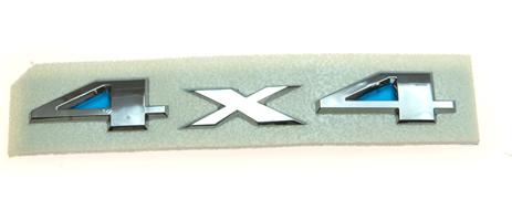 ASP-Eberle Jeep 4x4x Serie Chrom Emblem für PKW und SUV Modelle zur Fahrzeugkennzeichnung 55157091