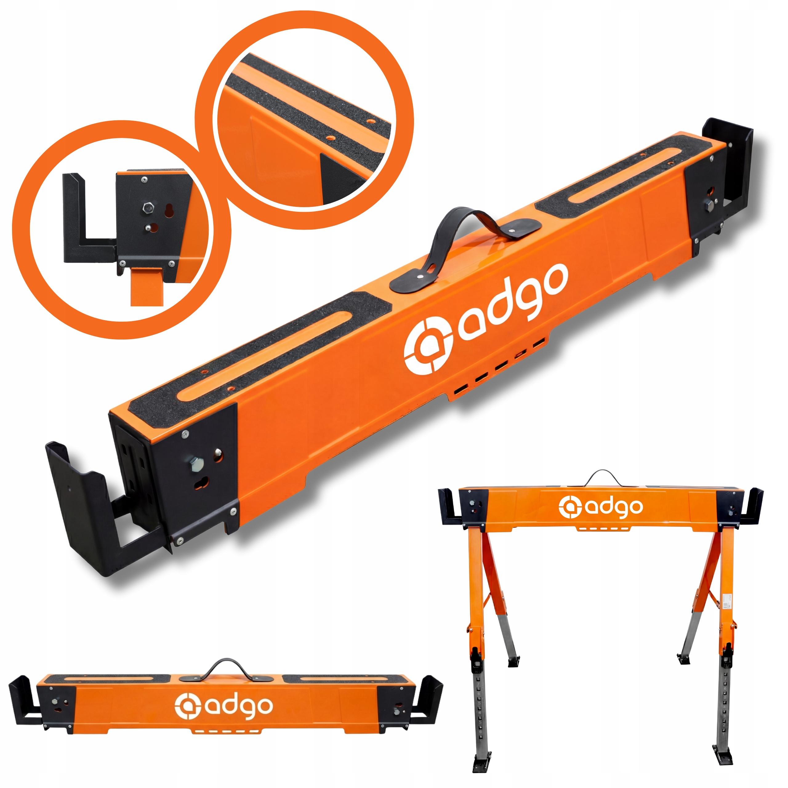 Adgo Arbeitsstativ mit Höhenverstellung 613-855 mm, Stativ-Tragfähigkeit 200 kg