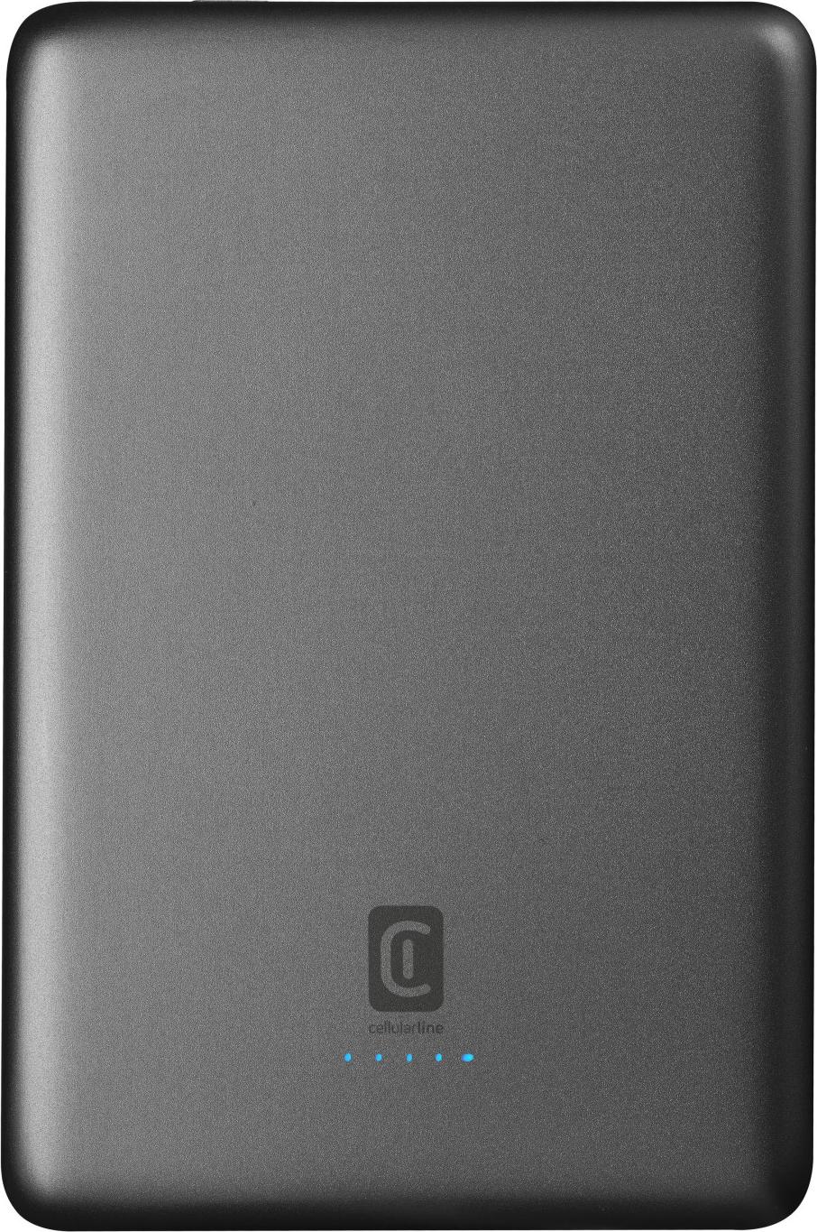 Cellularline EXTERNE BATTERIE WIRELESS CELLULAR LINE MAG LITE 10000 mAh MAGSAFE PBMAGSLIM10000WIRD