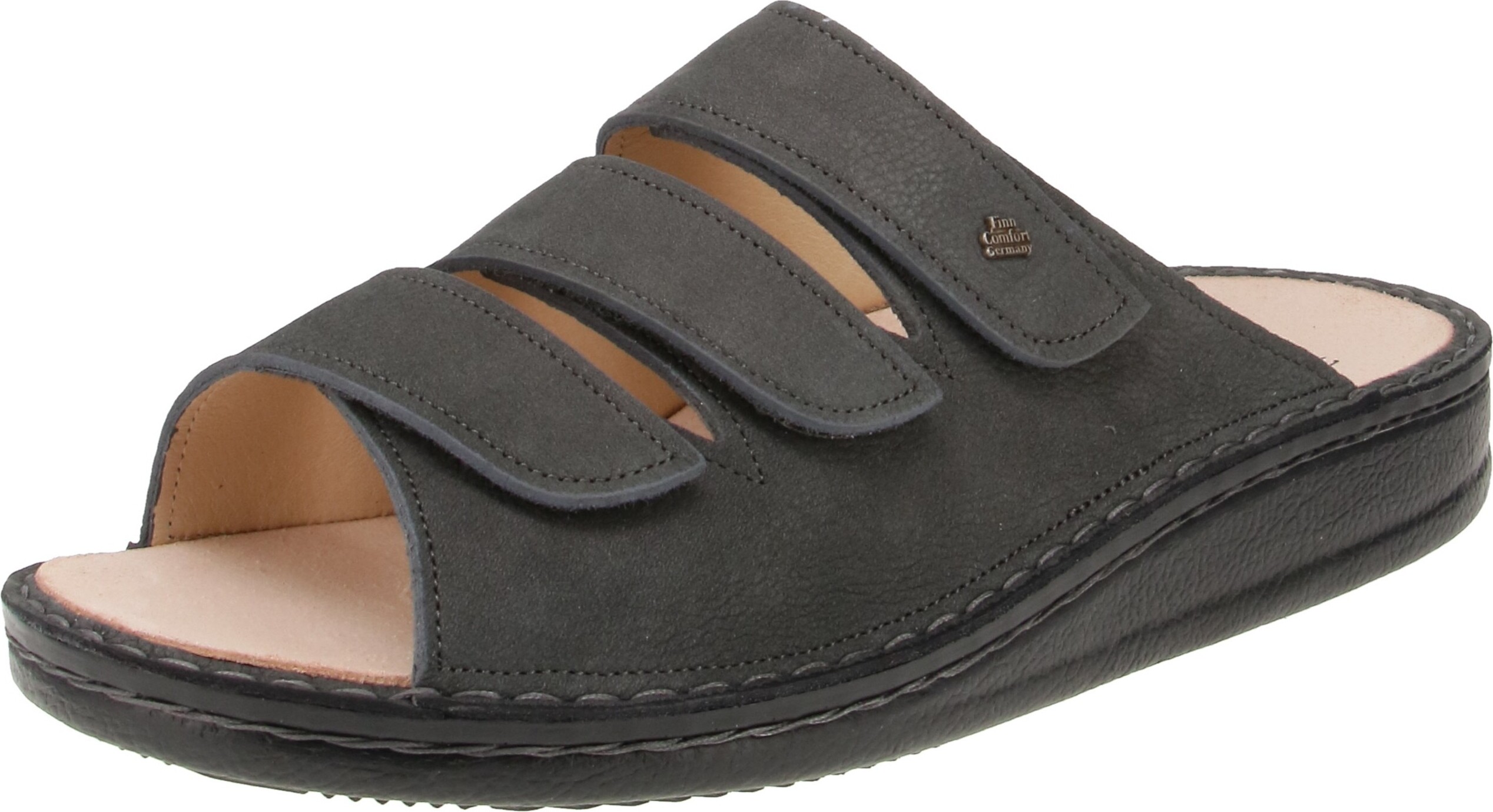 Finn Comfort Corfu (sivá) - Pánske sandále / mule, sivá