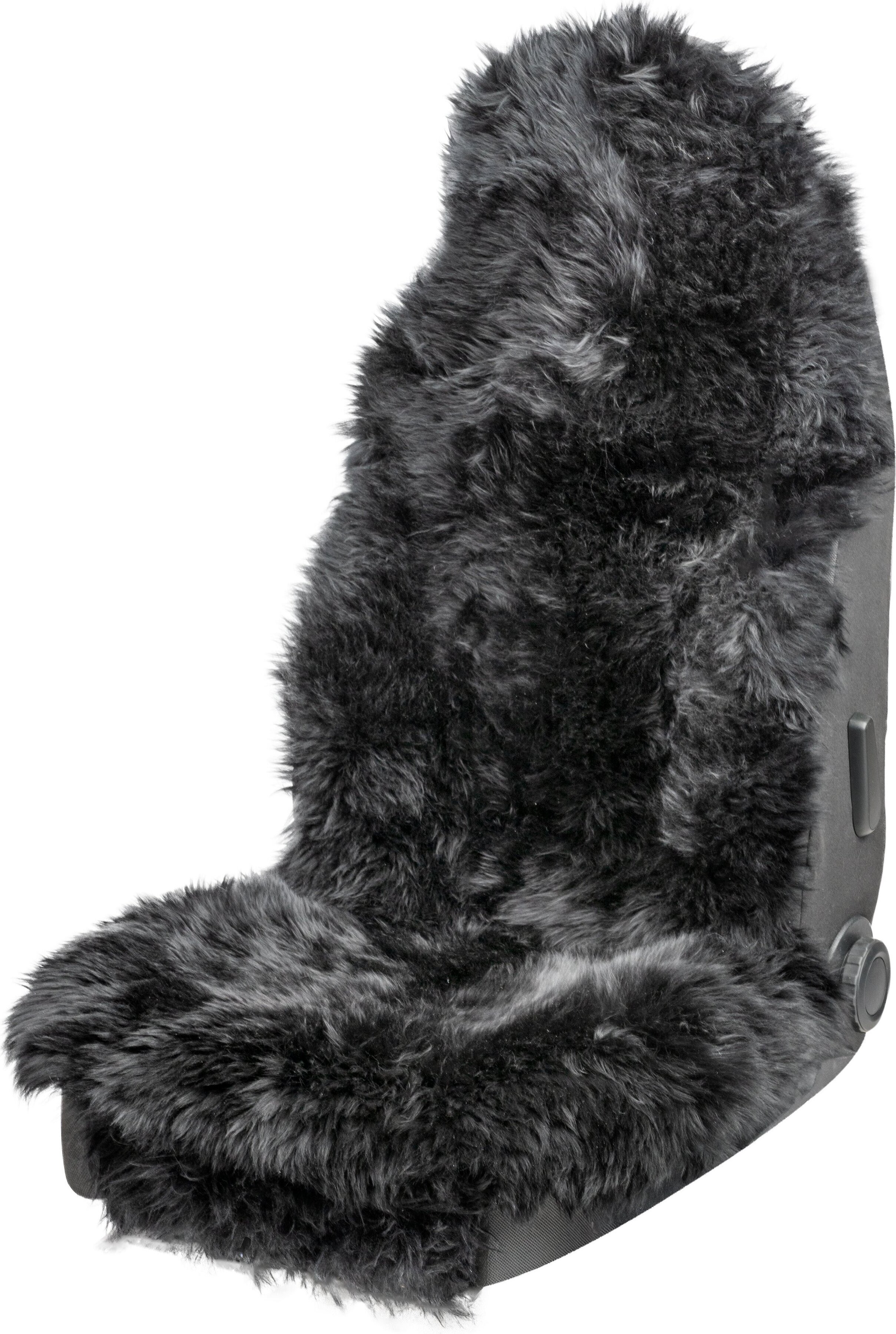 Walser Premium Lammfell Sitzauflage Marla, 100% Lammfell Autositz