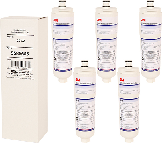 3M Purification Inc. 5x 3M Cuno CS-52 Kühlschrank Wasserfilter