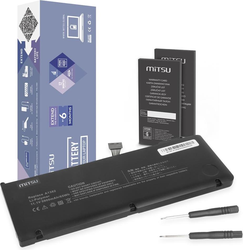 A1286 Batéria pre Apple MacBook Pro 15 A1382