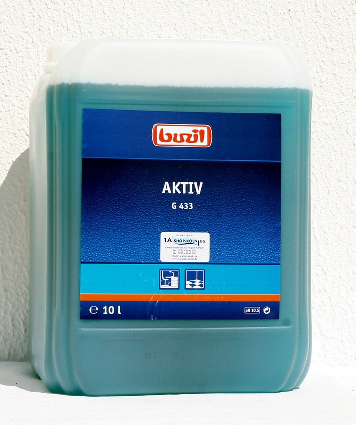 Buzil Aktiv G433 materialschonender Intensivreiniger 10l G433-0010RA