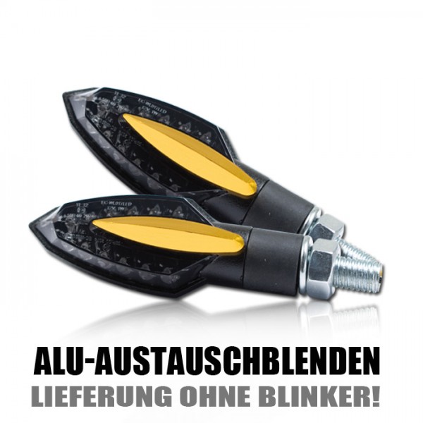 4U-Onlinehandel Austauschblende Sliver gold eloxiert 2.018.111