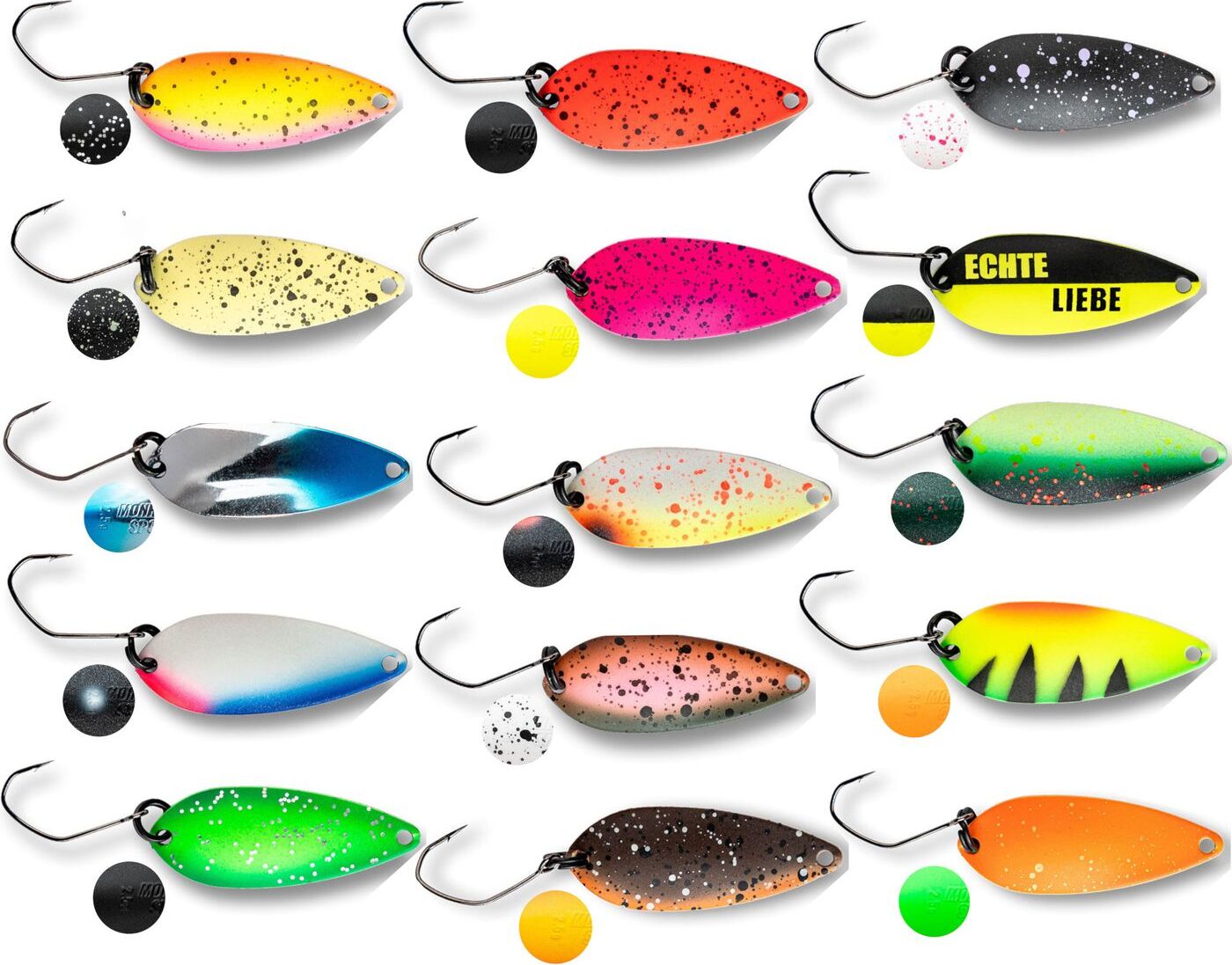 Monkey Lures Spoon El Patron (Pinky & Stinky) MS25PS