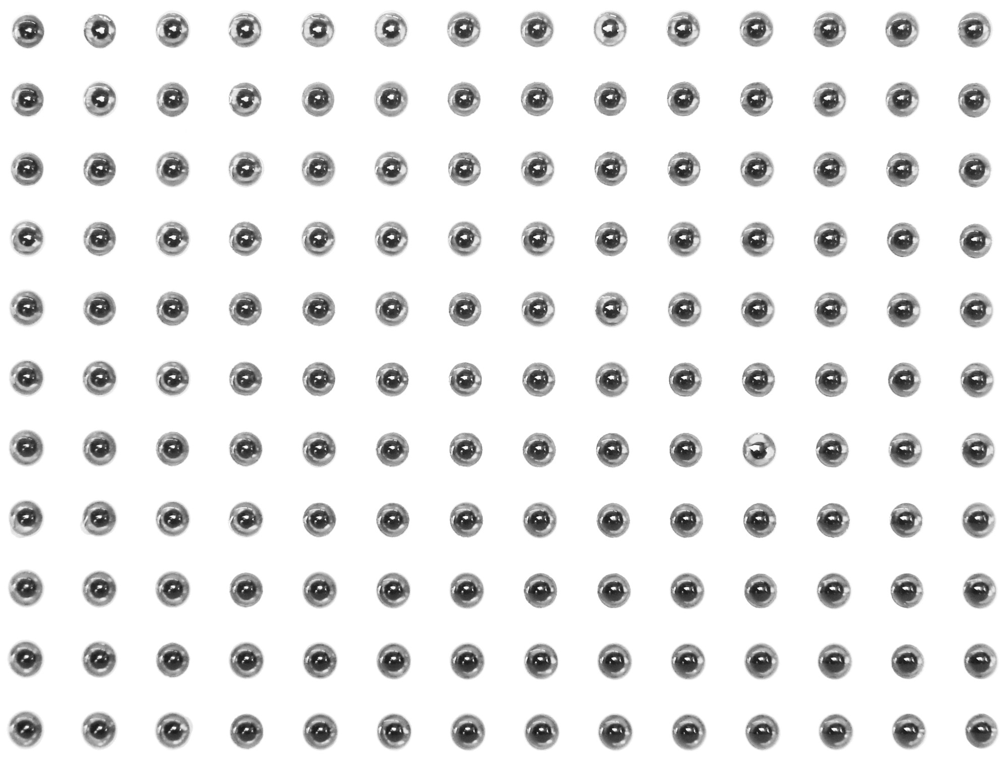 BEHR 3D Klebeaugen Fischaugen weiß - Augen für Wobbler, Größe/Packungsinhalt:3mm / 154 Klebeaugen 6713235