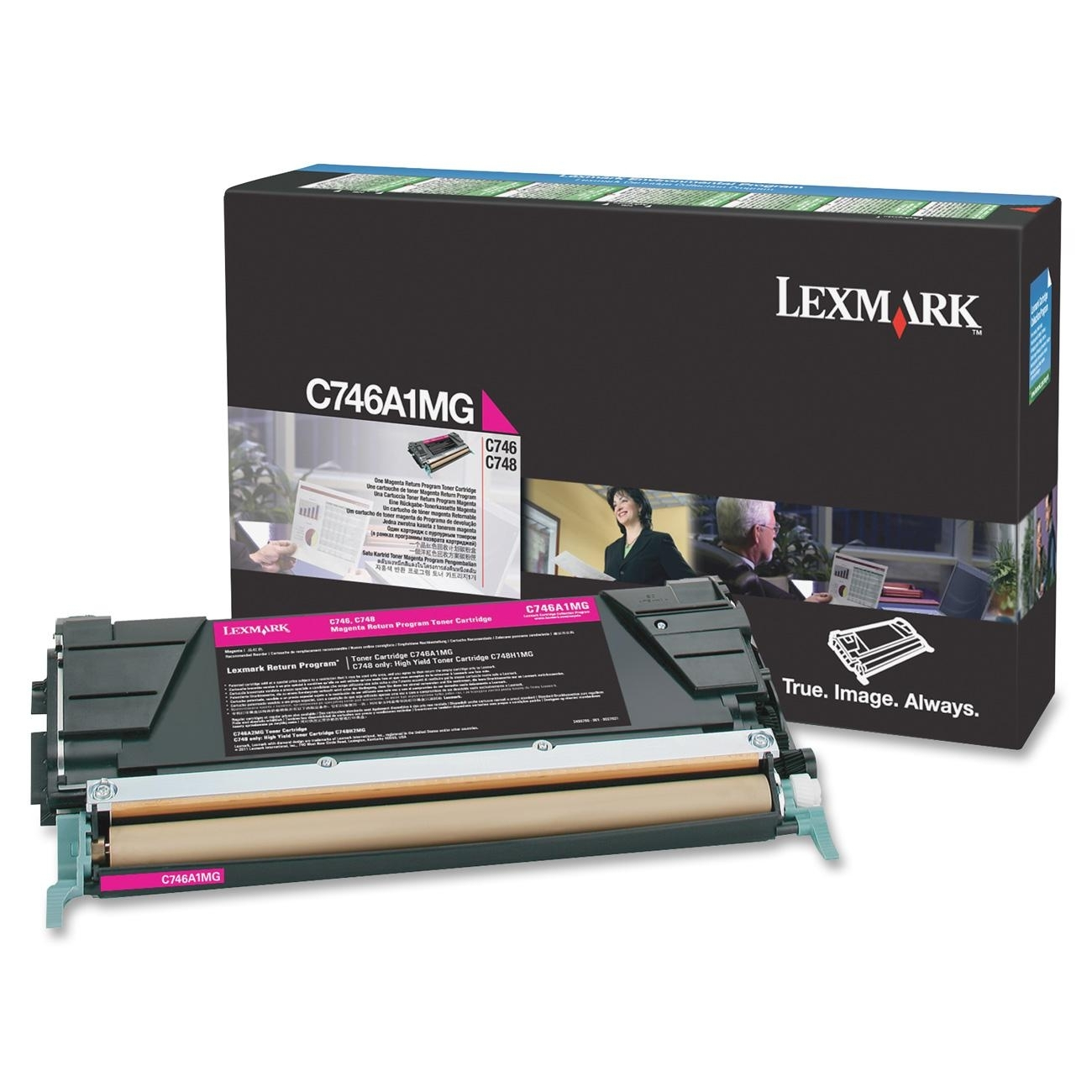 Lexmark Rückgabetoner / Magenta / 7 000 Seiten / für C746, C748 C746A1MG