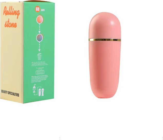 INF Vulkanstein Öl Absorbierende Walze Gesichtsöl Blotting Rosa 367118