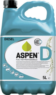 Alkylatdiesel Aspen fertig gemischt 5 L für Gartenmaschinen und Forstgeräte ASP.DK005