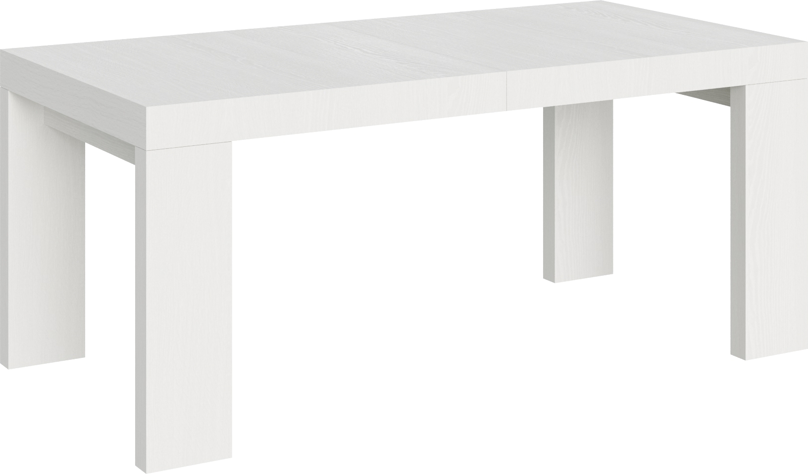 ITAMOBY - Ausziehtisch 180/284x90 cm Roxell Esche weiß VETAROXELL284-BF