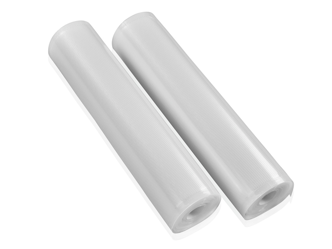 FreshVac Folienrollen 30x600 cm Materialstärke ca. 140 µm starke & reißfeste Vakuumbeutel 2 Stück für Ihren Vakuumierer ideal für SousVide Garen BPA-frei