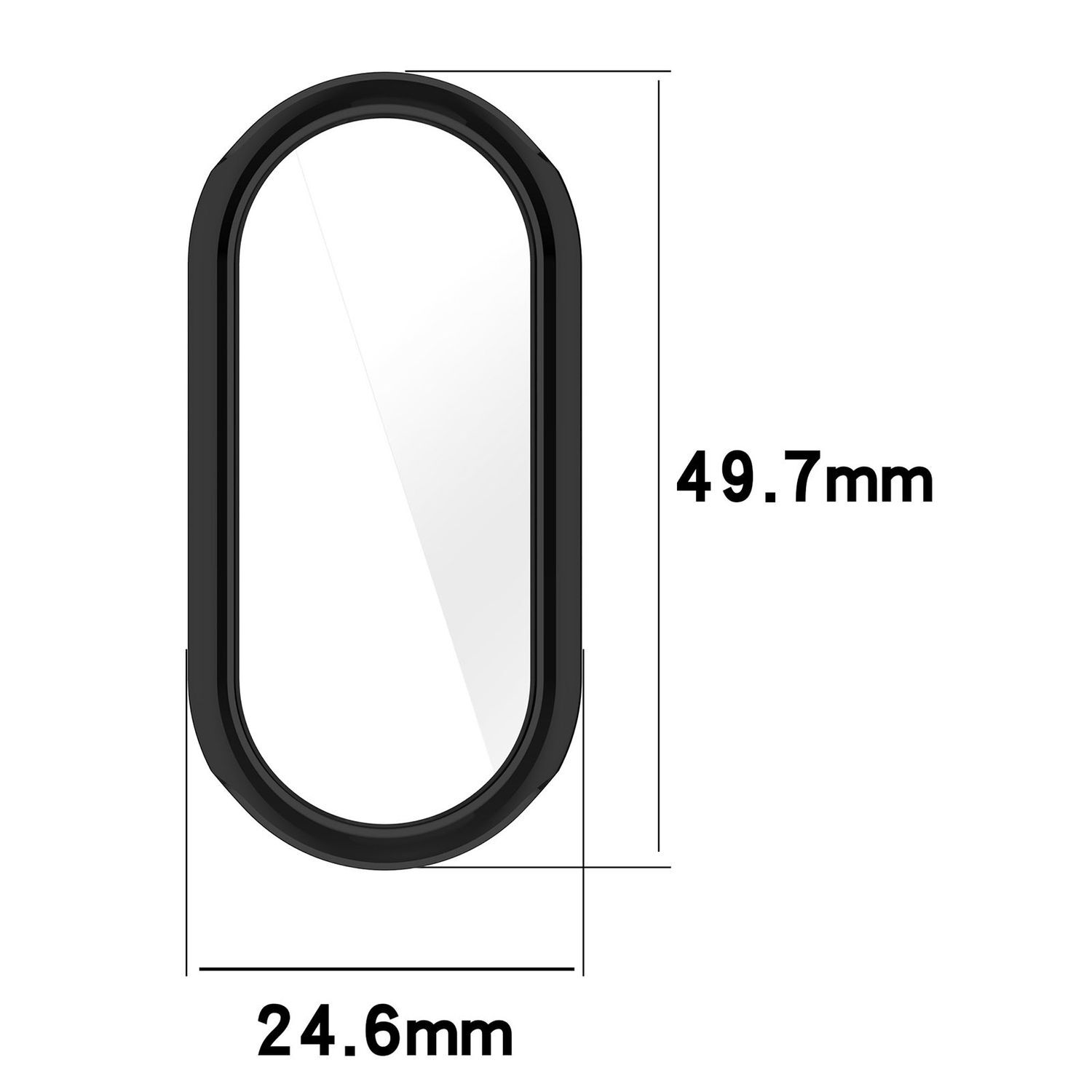 Pre Xiaomi Smart Band 9 Full Cover Watch Mäkký ochranný kryt TPU Green
