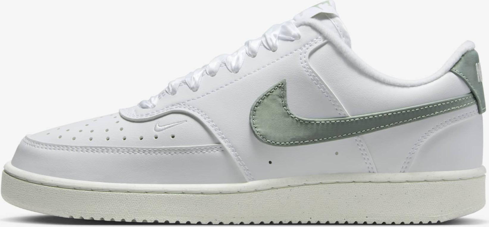 Nike Court Vision Low "White Sail Jade Horizon" White/Green, veľkosť: 36