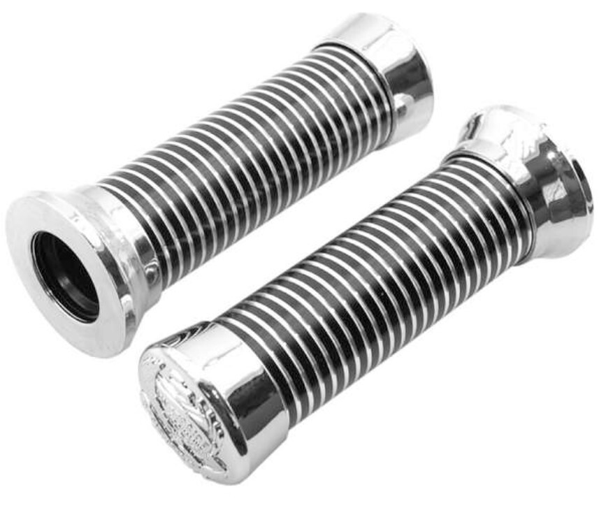 2x VICMA Motorradgriffe 609 22.2mm 135mm