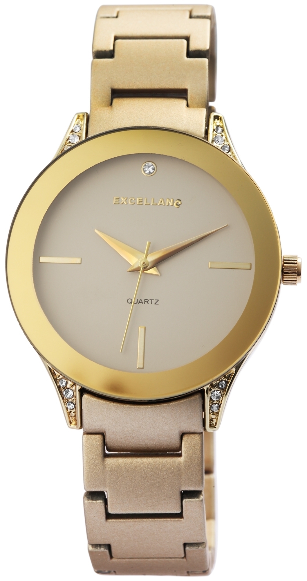 Excellanc Damenuhr mit Metallarmband