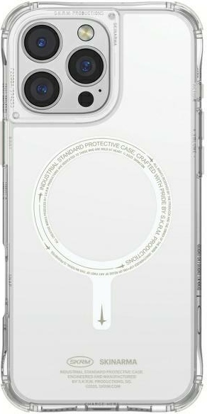 Skinarma Etui Saido Iphone 16 Pro Max 6.9" Magnetisches Ladegerät Zielony/Grün (Niteglow)