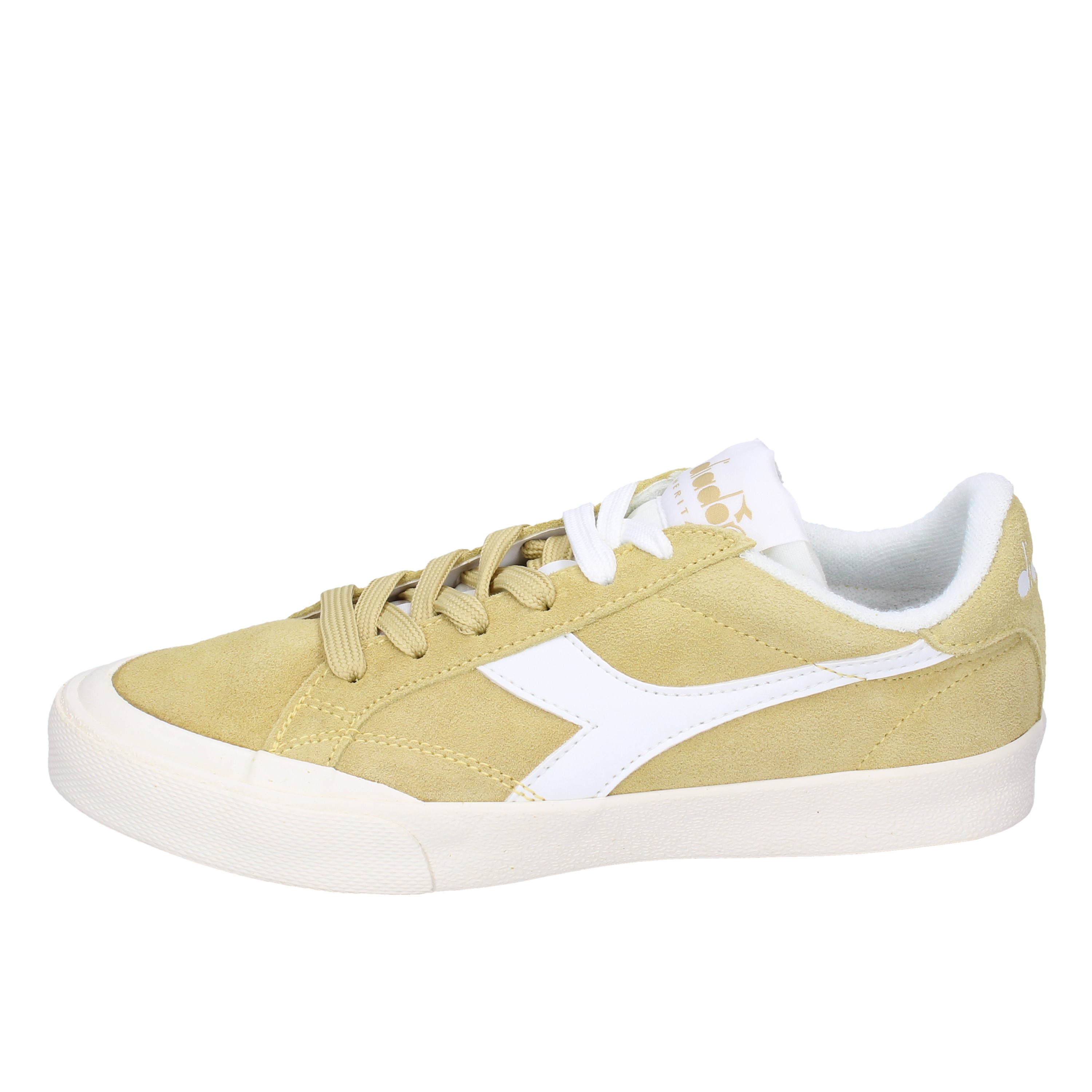 DIADORA MELODY H SUEDE Trainers Women's Suede Yellow BG04 - Veľkosť: 39