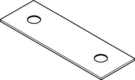 GROHE Abdeckung Rainshower Aqua 26785, für 2 Strahlbildner Deckenbrause, ohne Rohbau-Set/Strahlbildner, chrom 26785000