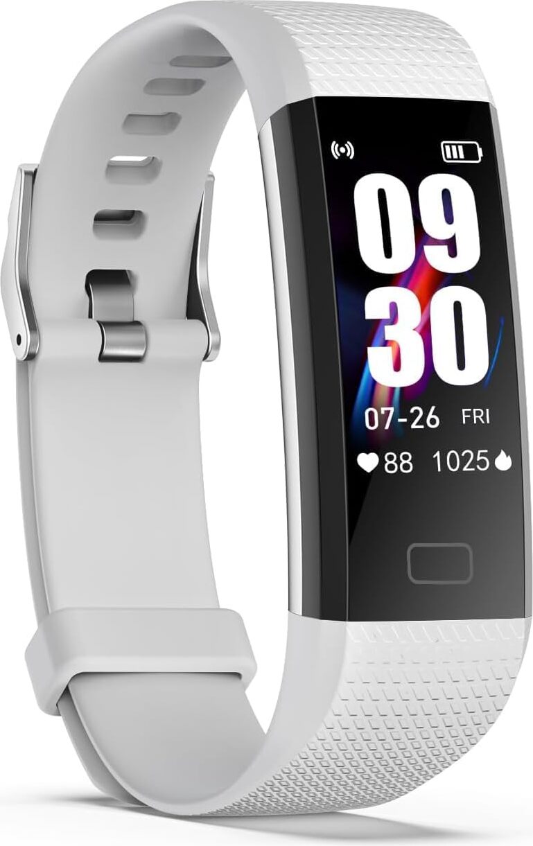 Fitness Tracker s monitorom srdcového tepu Krvný tlak SpO2 Fitness hodinky Vodotesné, 16 športových režimov Krokomer Počítadlo kalórií Monitor srdcového tepu Sledovanie aktivity Android IOS