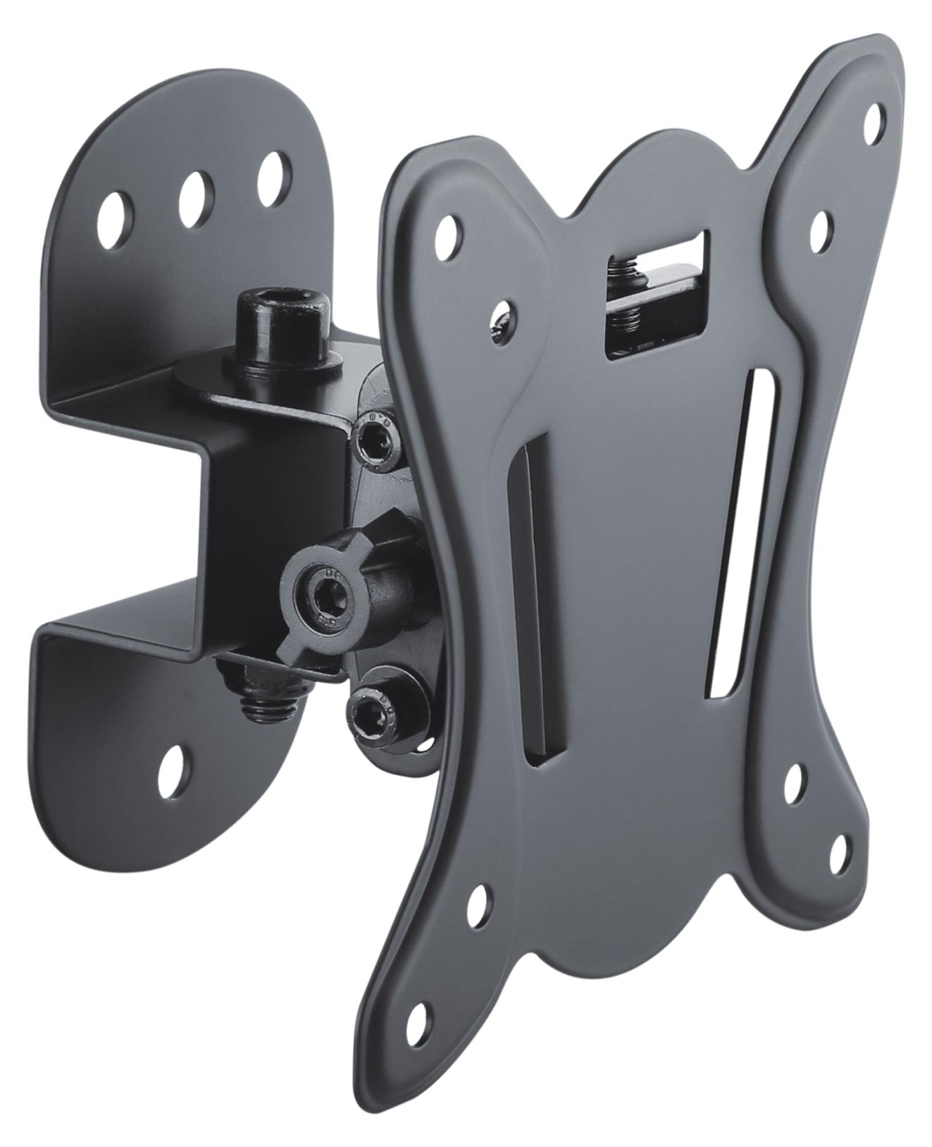 PureMounts PM-FM10-100, 68,6 cm (27"), 75 x 75 mm, 100 x 100 mm, -12 - 3°, -25 - 25°, Schwarz