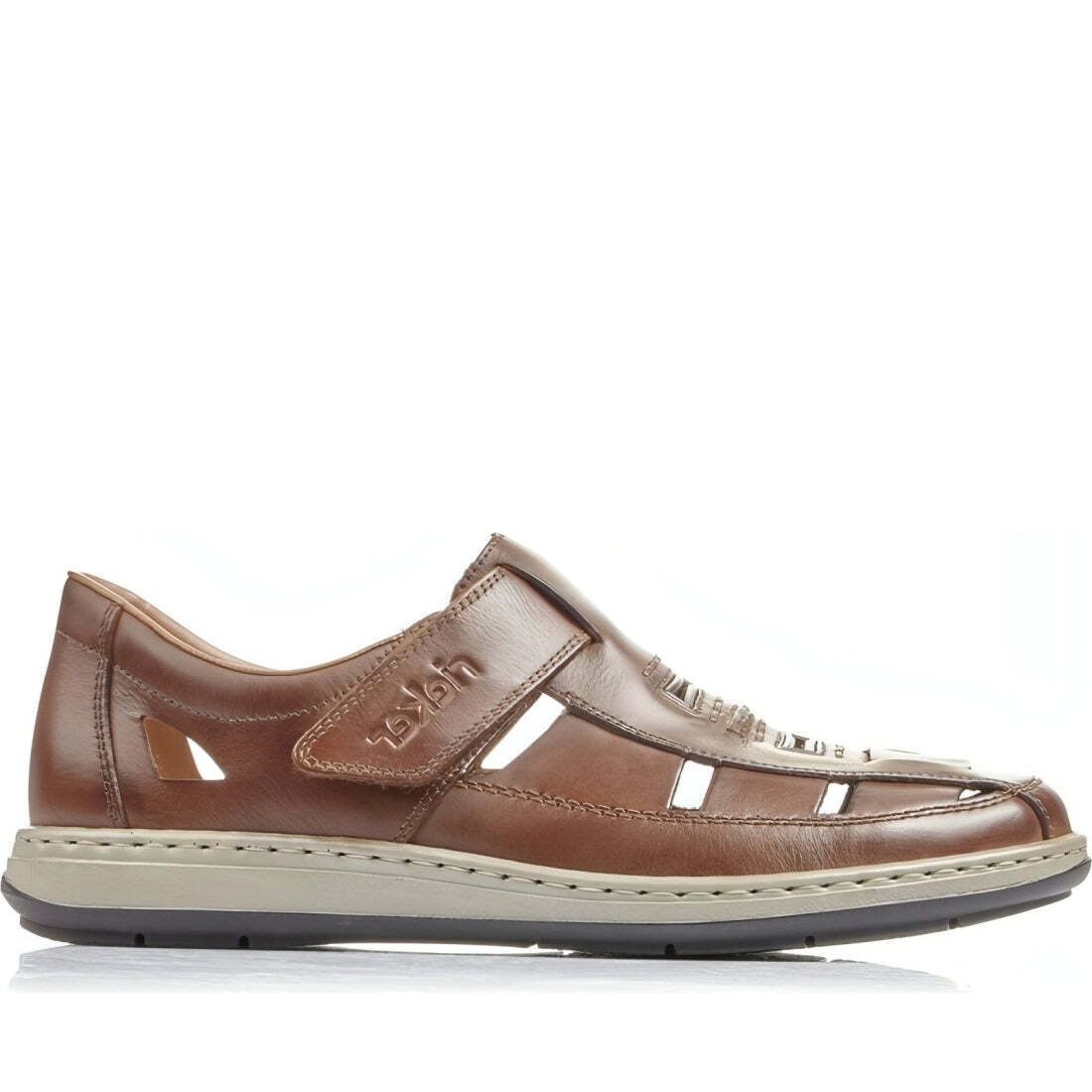 Rieker pánske klasické sandále 17378-25 Farba: hnedá Veľkosť: 45