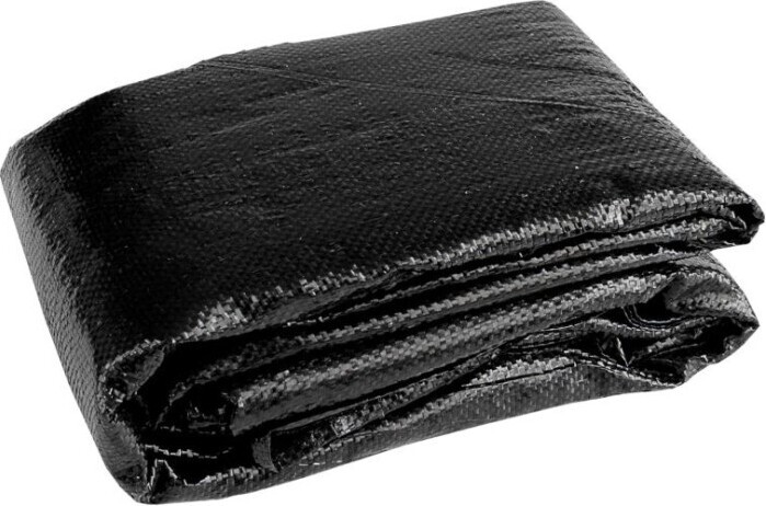 Windhager Unterboden-Gewebe, Anti-Unkrautgewebe, Bändchengewebe, Bodengewebe, wasserdurchlässig, 100 g/ m², 5 x 2 m, schwarz, 06751 6751