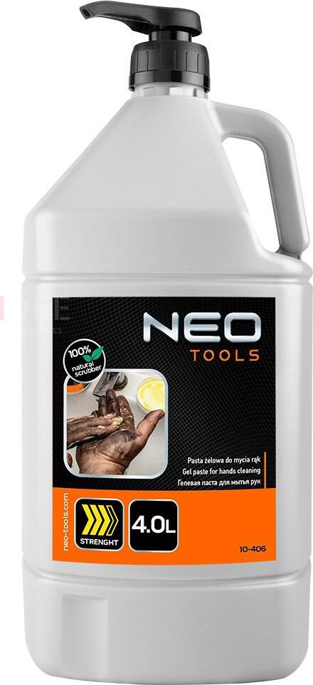 GRUPA TOPEX Gel, gelb, Handwaschpaste, zum Entfernen hartnäckiger und sehr hartnäckiger Verschmutzungen - 4 l Flasche 10-406