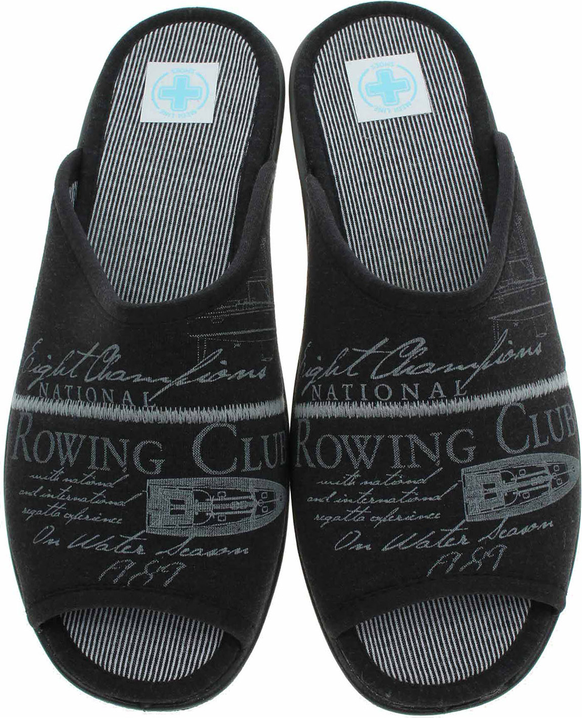 Herren Hausschuhe Medi Line S72-37742 schwarz 41