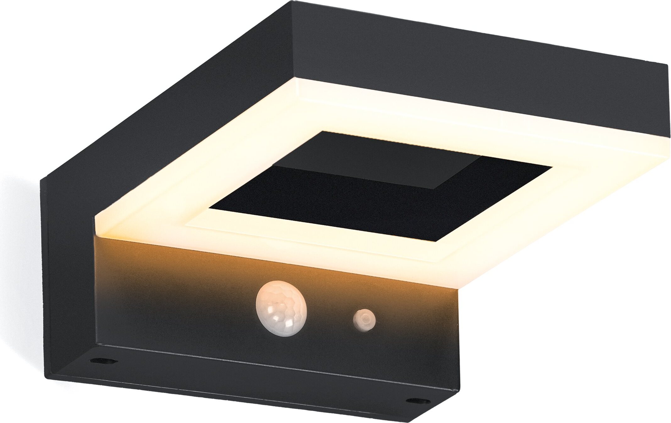 Esotec GmbH esotec Solar PIR-Wandleuchte für außen Stella AKKU Außenleuchte IP44 102935