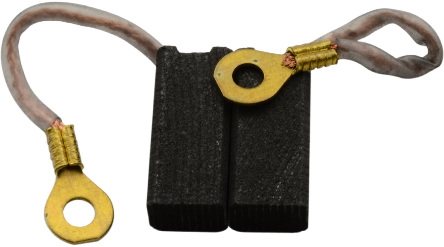 Buildalot Kohlebürsten - 6x8x18mm - Mit Federn, Kabel und Stecker - Ersetzt 871824 225-ca-07-40257