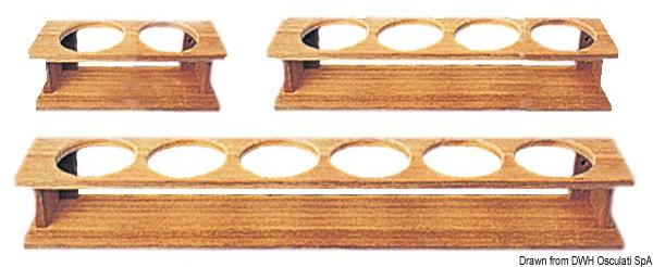 Teakglas Halter 425x87x90 mm - Osculati 71.602.12