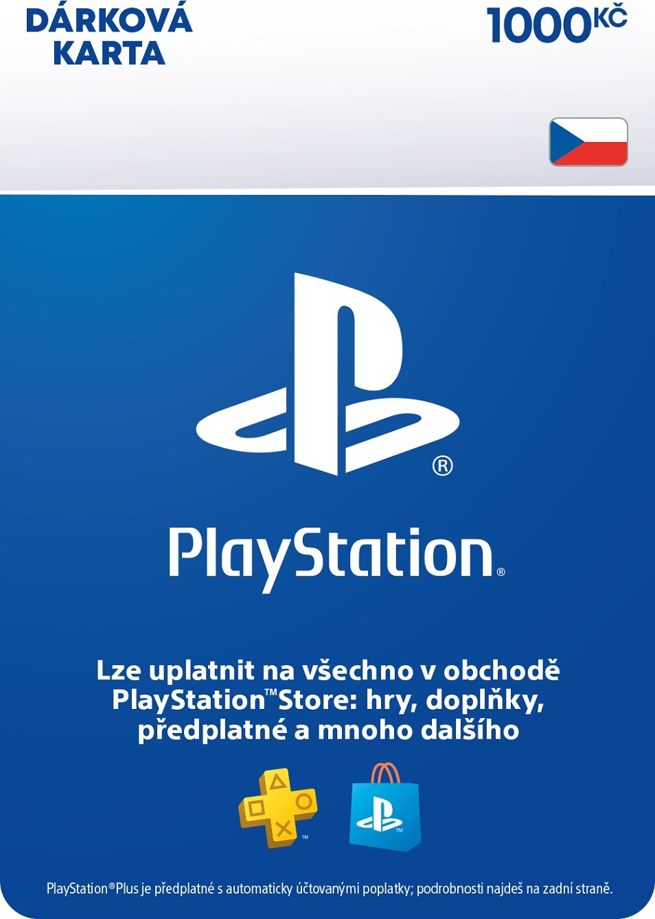 SONY ESD ESD CZ - Playstation Speichern Elektrizität. Brieftasche - 1000 CZK