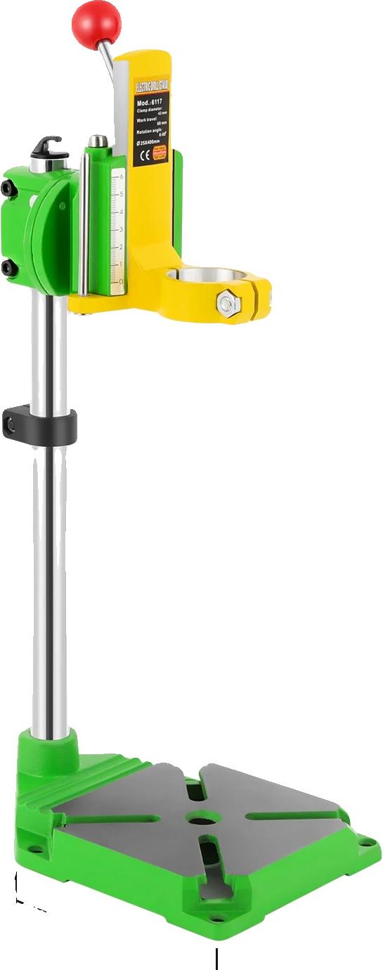 Stojan na vŕtačku, 90° uhlovo nastaviteľná svorka, vysoká presnosť, MULTI