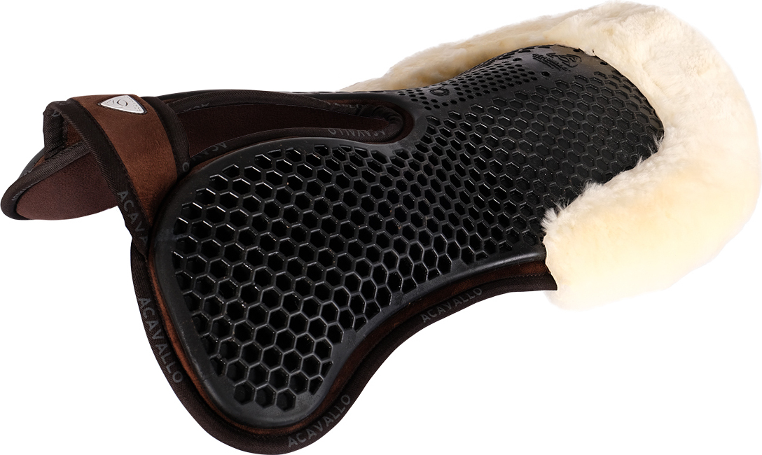Acavallo Widerristfrei Hexa Memory Lammfell hinten ACA-AC173-OS-7-32