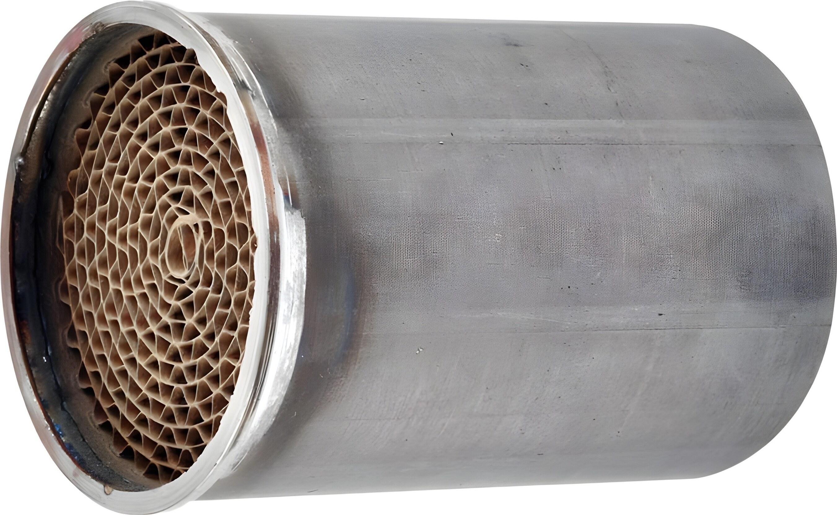 LeoVince Katalysator Nachrüstkatalysator mit Zulassung, Ø 45mm kompatibel mit 6521K