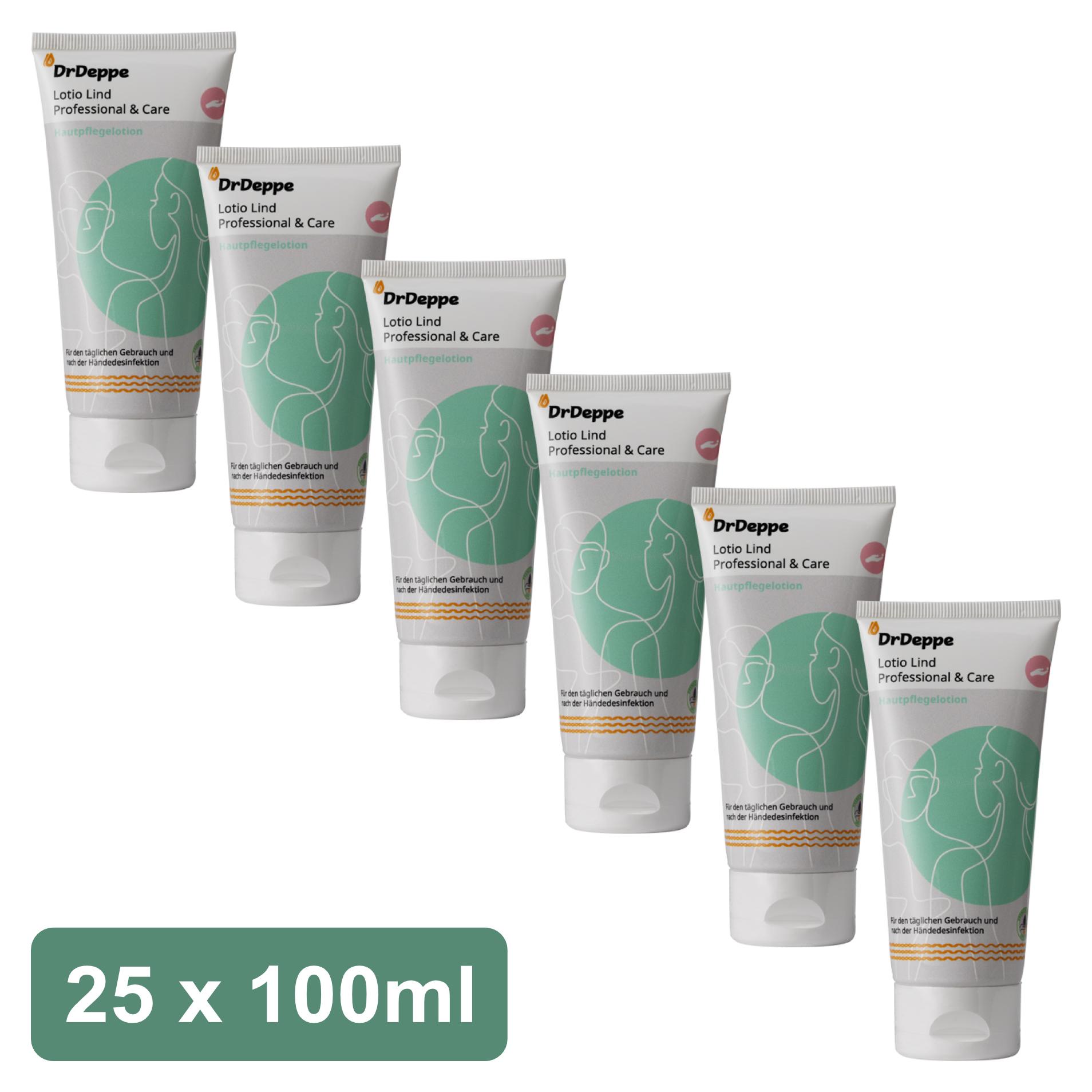 Dr. Deppe DrDeppe - Lotio Lind Professional & Care - Hautpflegelotion - 25 x 100 ml