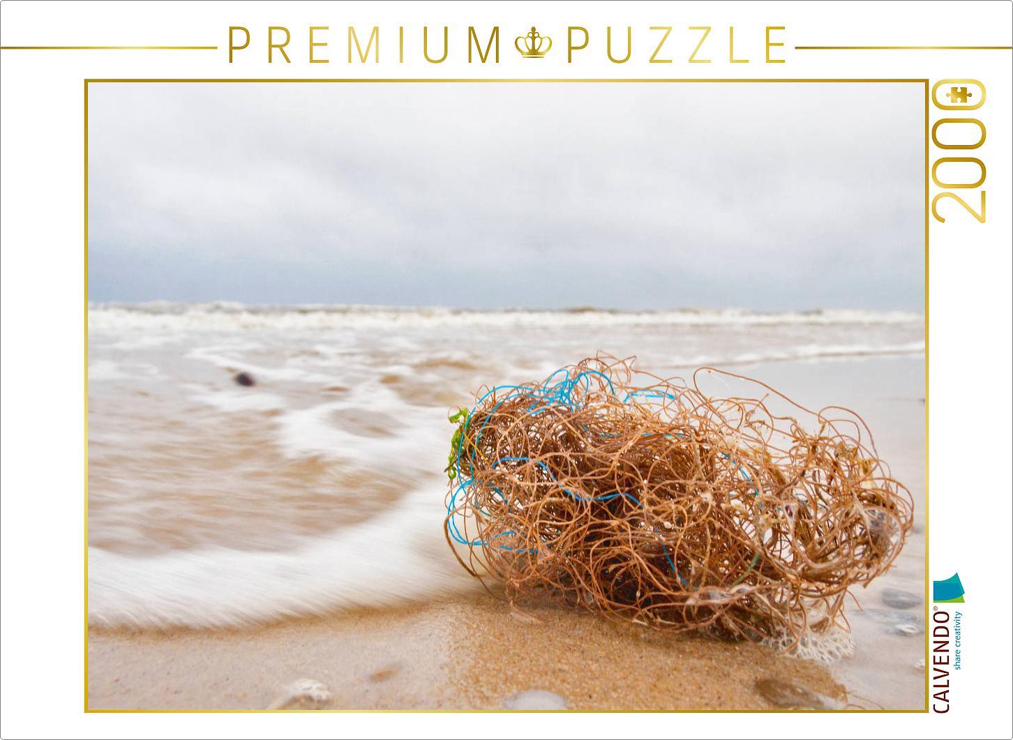 CALVENDO Puzzle getriebenes Schleppnetz 2000 Teile Puzzle quer | 2000 Teile Lege-Größe 90x67cm Foto-Puzzle für glückliche Stunden